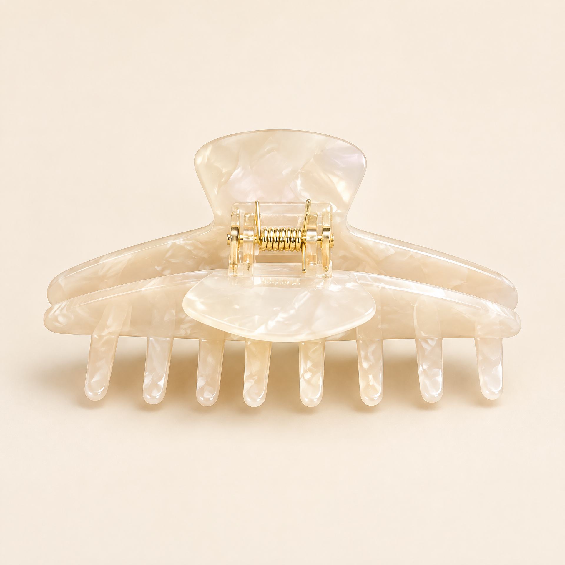 Doyoo Marble Claw - High-Quality Hair Clip with Marmor-Design