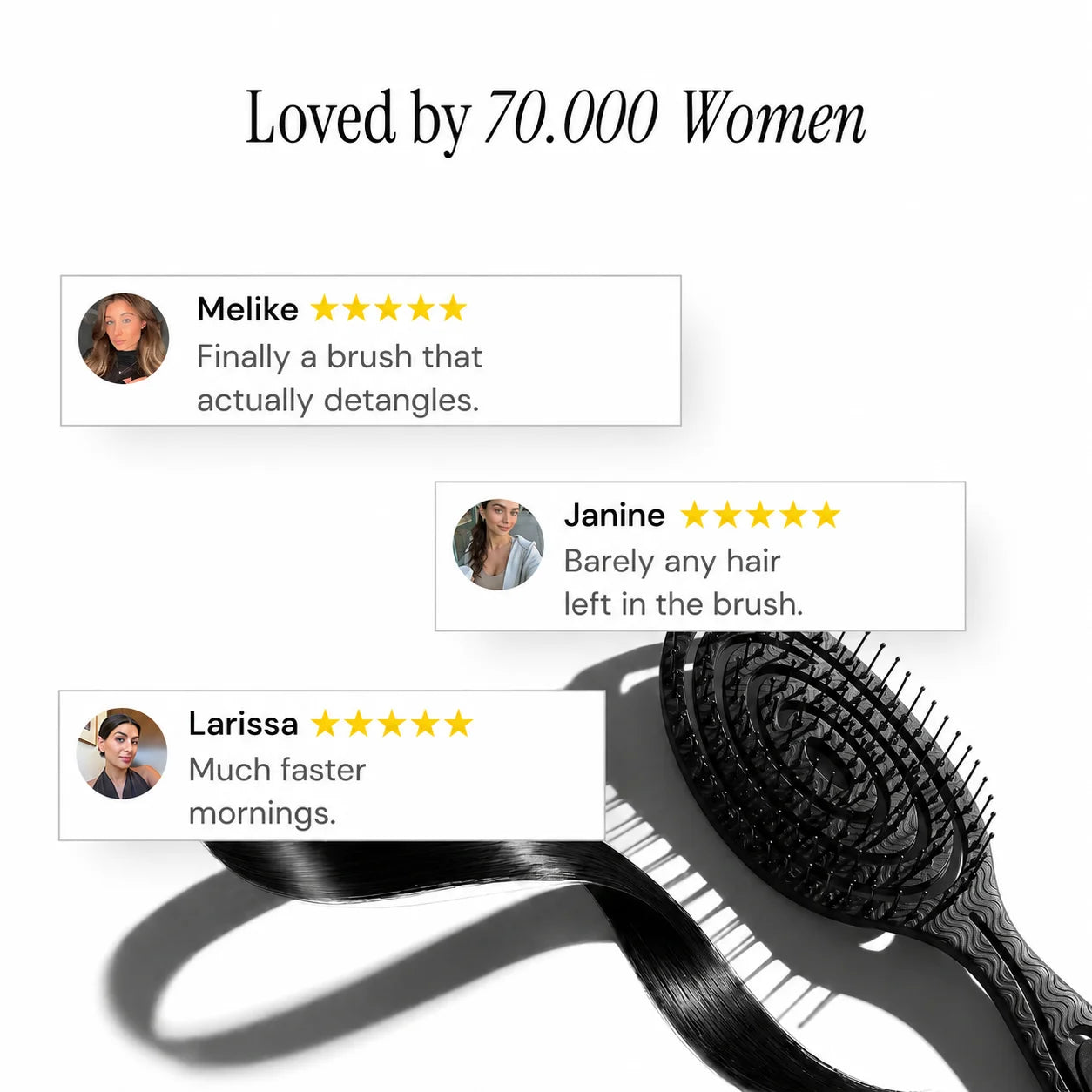 Doyoo AirBrush – Anti-Pull and Detangling Brush