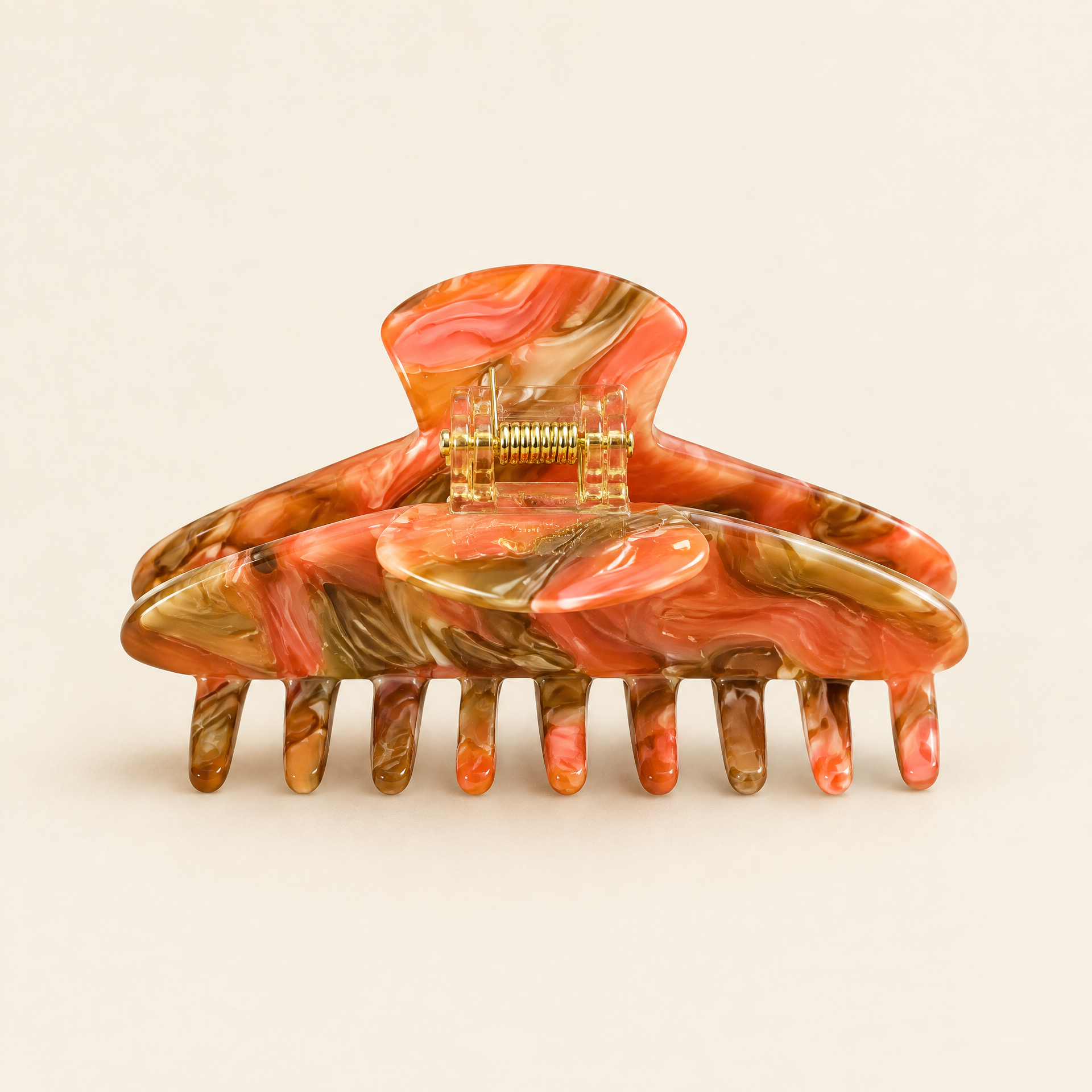Doyoo Marble Claw - High-Quality Hair Clip with Marmor-Design