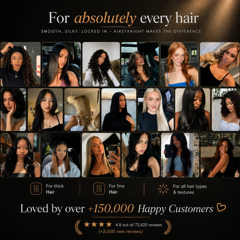 Doyoo™ AirStraight Wet-to-Dry Hair Straightener with Air Technology