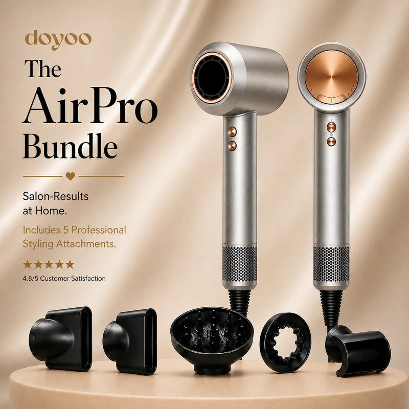 Doyoo™ AirPro 5-in-1 – High-Performance Hair Dryer